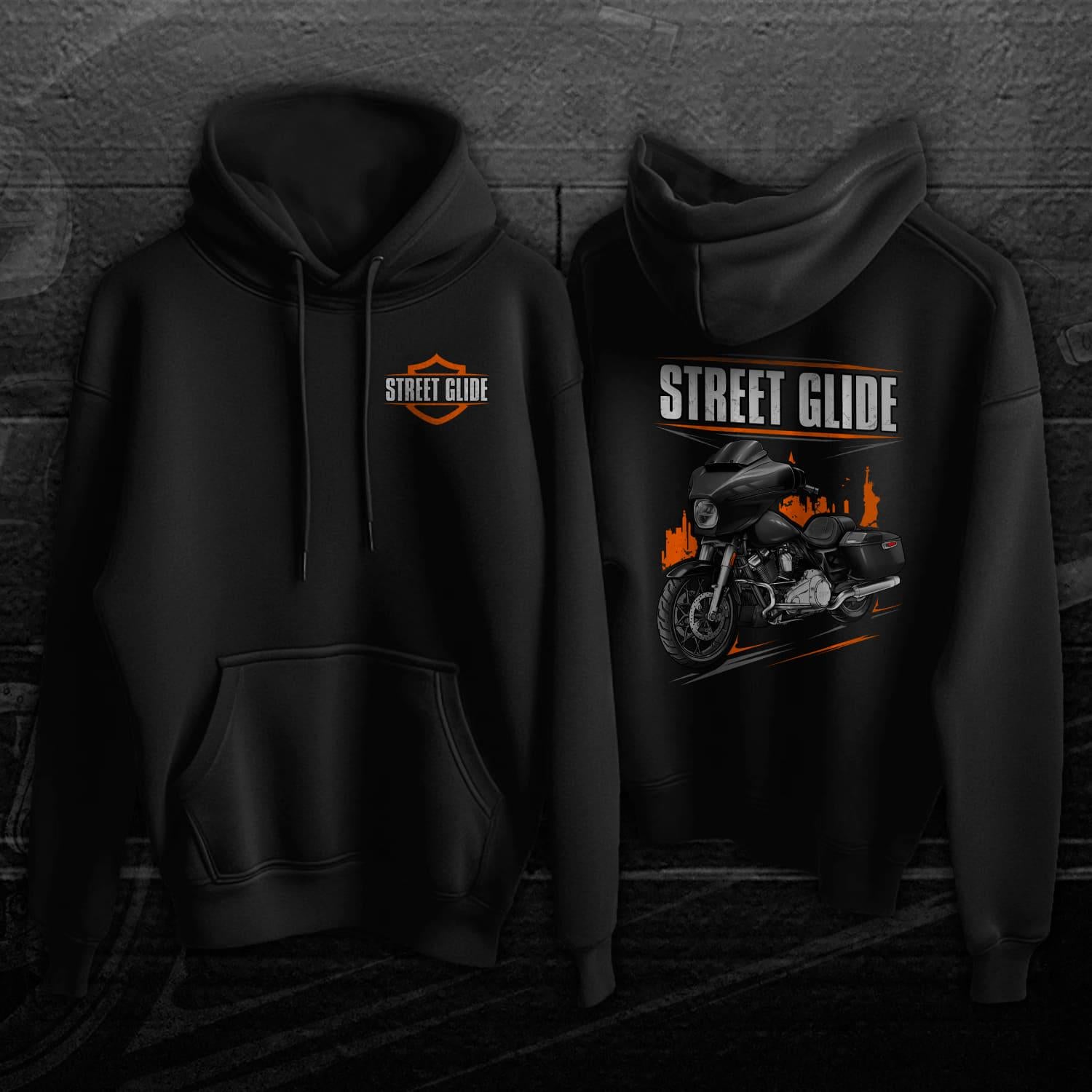 Harley Street Glide FLHX 2024 Hoodies - Biker Motorcycle Sweatshirt
