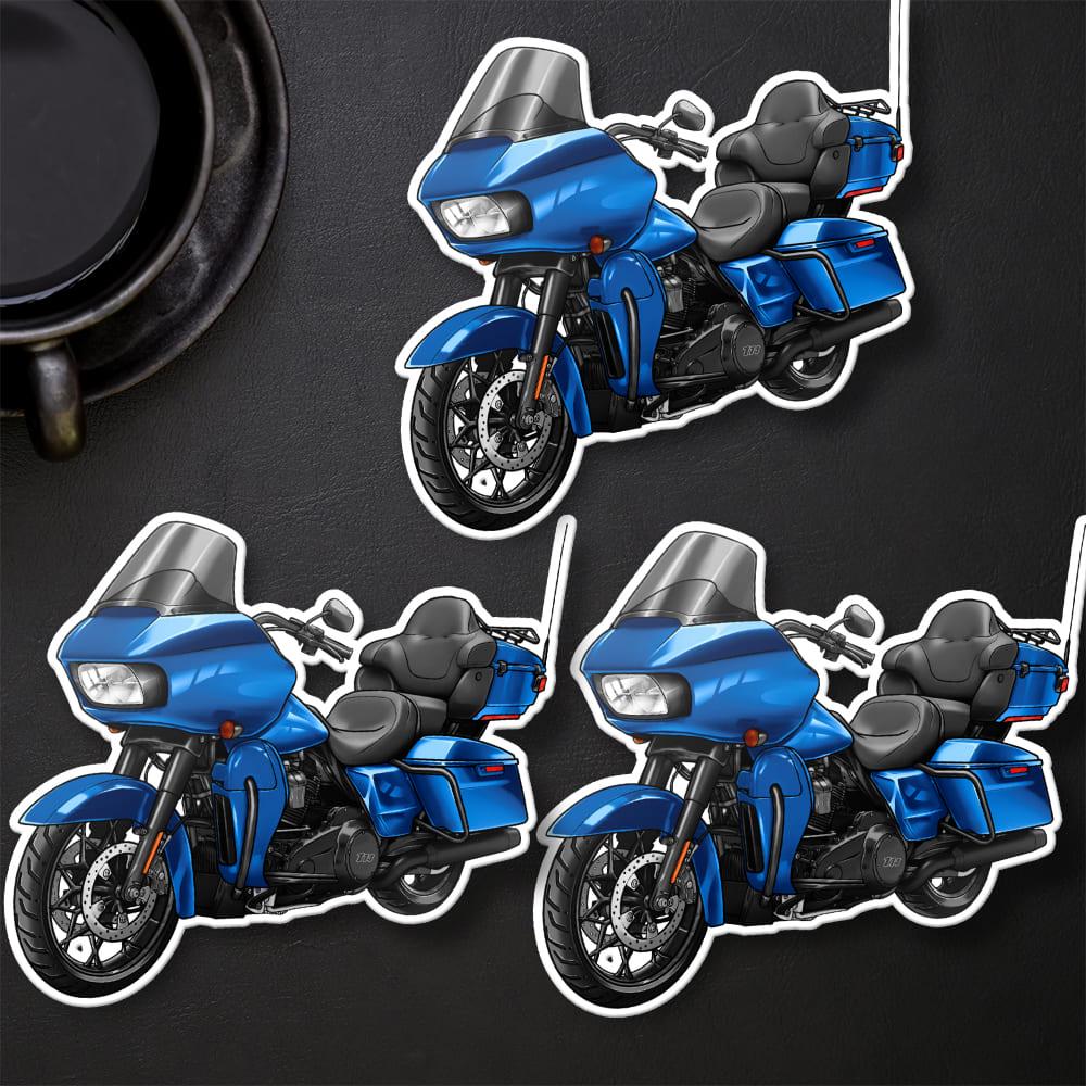 Harley Road Glide Limited FLTRK 2024 Stickers - Set of 3 Biker Motorcycle Decals