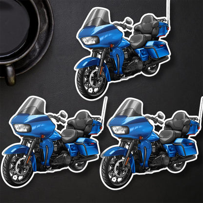 Harley Road Glide Limited FLTRK 2024 Stickers - Set of 3 Biker Motorcycle Decals