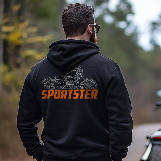 Harley-Davidson Sportster XLH 883 1986-2003 Inspired Hoodie - Biker Motorcycle Sweatshirt