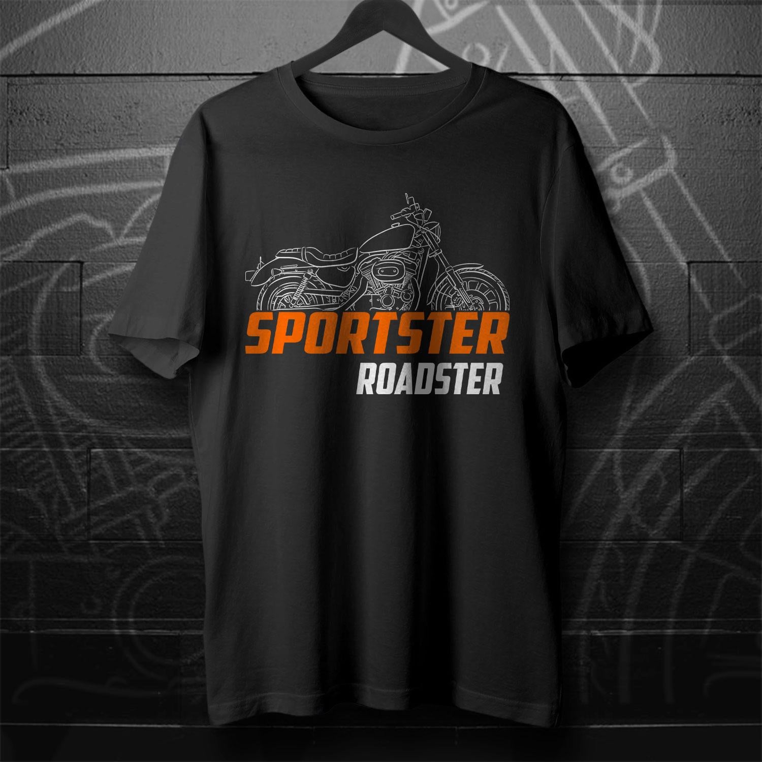 Harley-Davidson Sportster XL 883R Roadster Inspired T-Shirt - Biker Motorcycle Tee Shirt