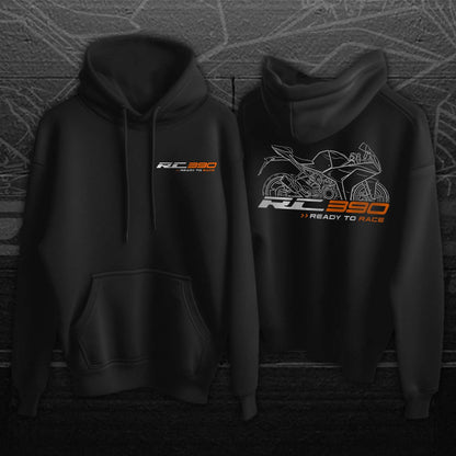 KTM RC 390 Hoodie - Motorcycle Sweatshirt for Riders
