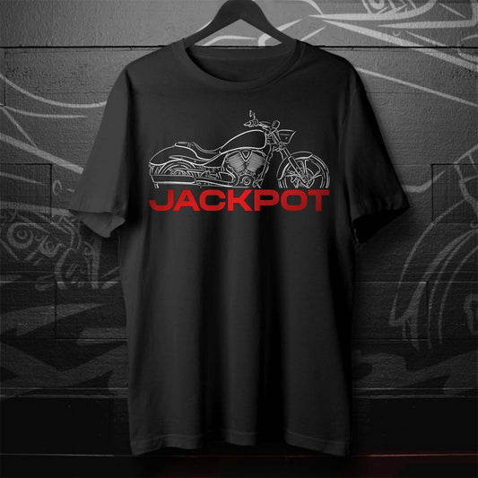 Victory Jackpot T-Shirt - Motorcycle Tee Shirt for Bikers