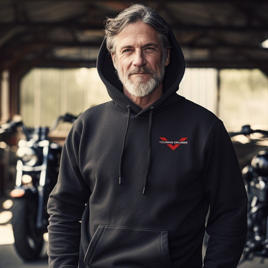 Victory Touring Cruiser Hoodie - Motorcycle Sweatshirt for Bikers