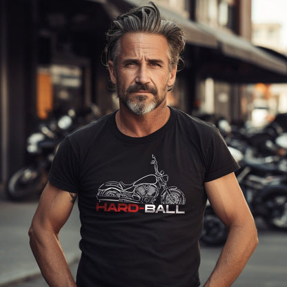 Victory Hard-Ball T-Shirt - Motorcycle Tee Shirt for Bikers