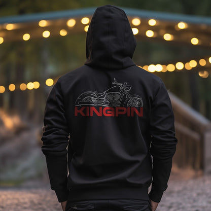 Victory Kingpin Hoodie - Motorcycle Sweatshirt for Bikers