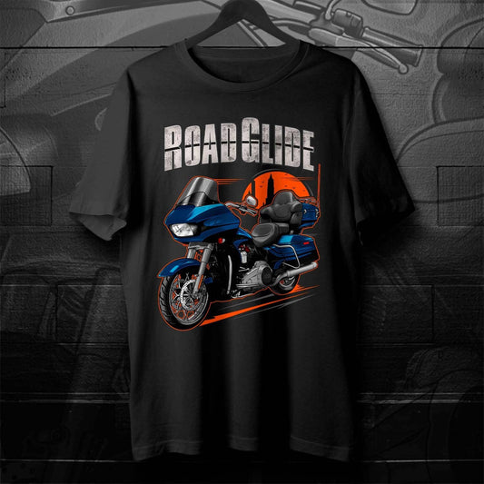 Harley Road Glide CVO FLTRXSE T-Shirt - Motorcycle Tee Shirt for Bikers