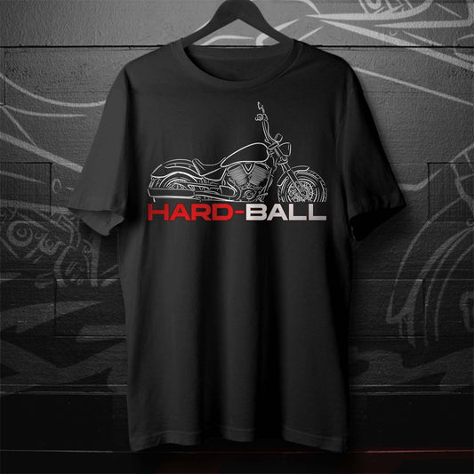 Victory Hard-Ball T-Shirt - Motorcycle Tee Shirt for Bikers