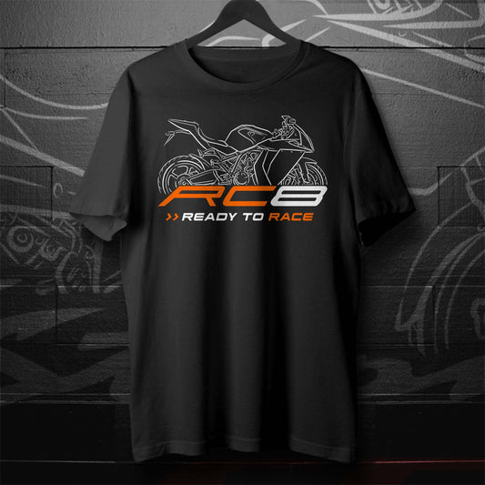 KTM 1190 RC8 T-Shirt - Motorcycle Tee Shirt for Riders