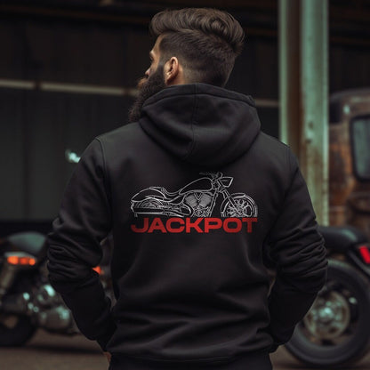 Victory Arlen Ness Jackpot Hoodie - Motorcycle Sweatshirt for Bikers