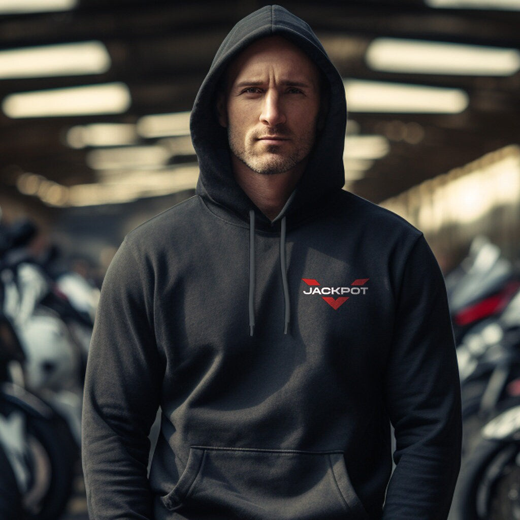 Victory Arlen Ness Jackpot Hoodie - Motorcycle Sweatshirt for Bikers