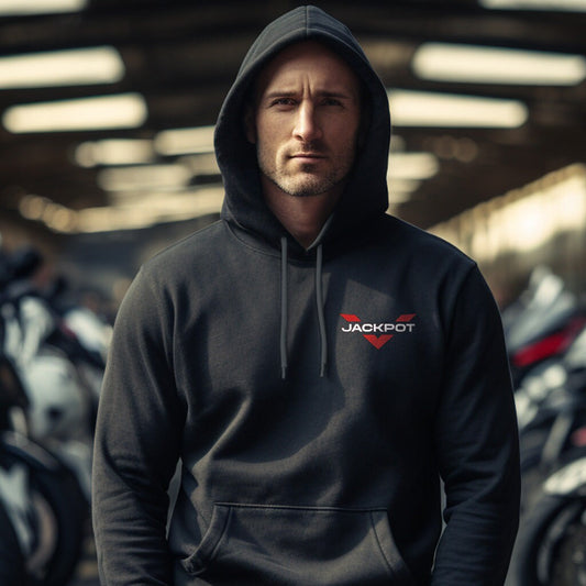 Victory Arlen Ness Jackpot Hoodie - Motorcycle Sweatshirt for Bikers