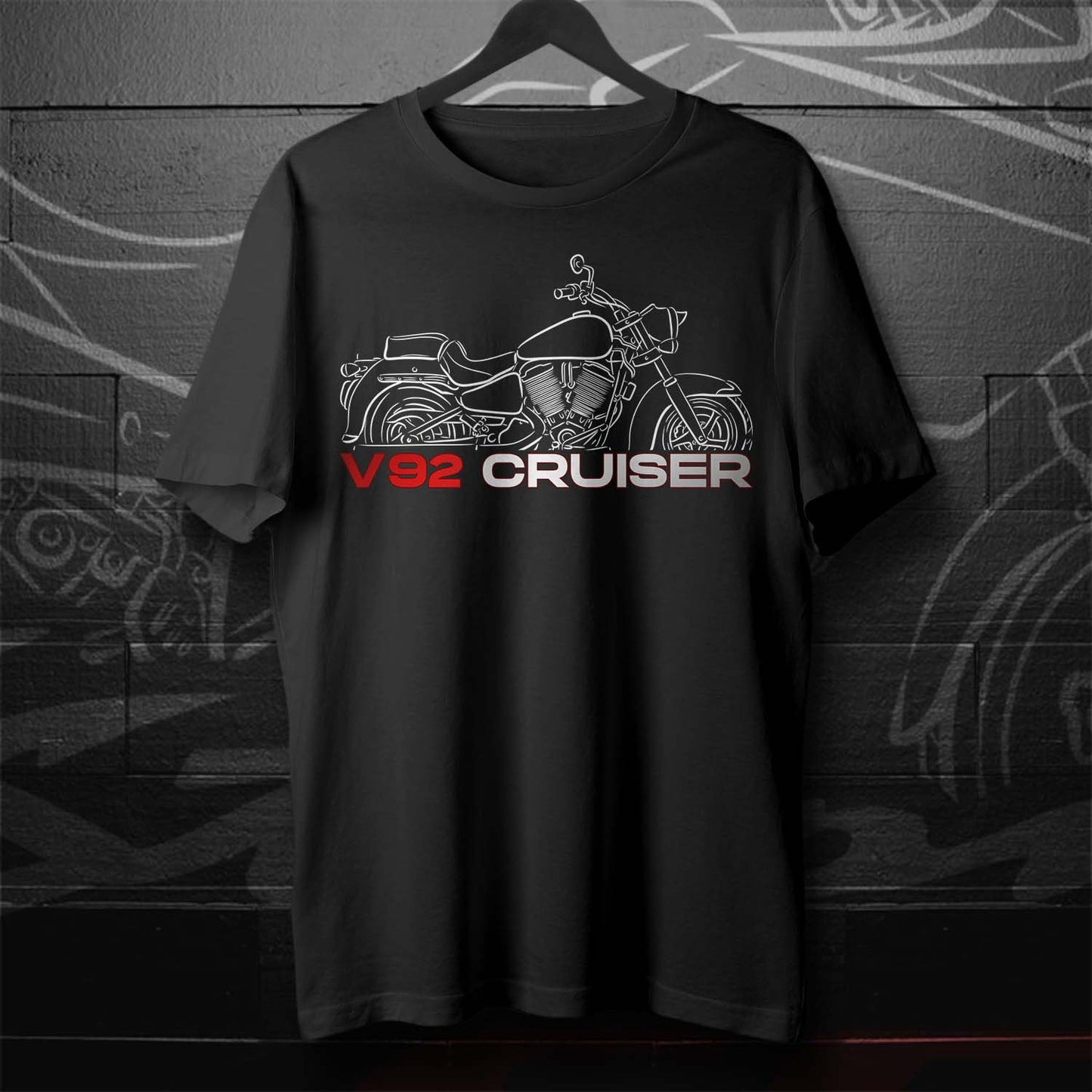 Victory V92 T-Shirt - Motorcycle Tee Shirt for Bikers