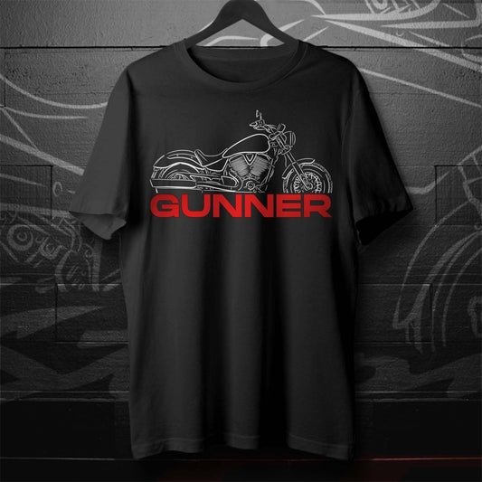 Victory Gunner T-Shirt - Motorcycle Tee Shirt for Bikers