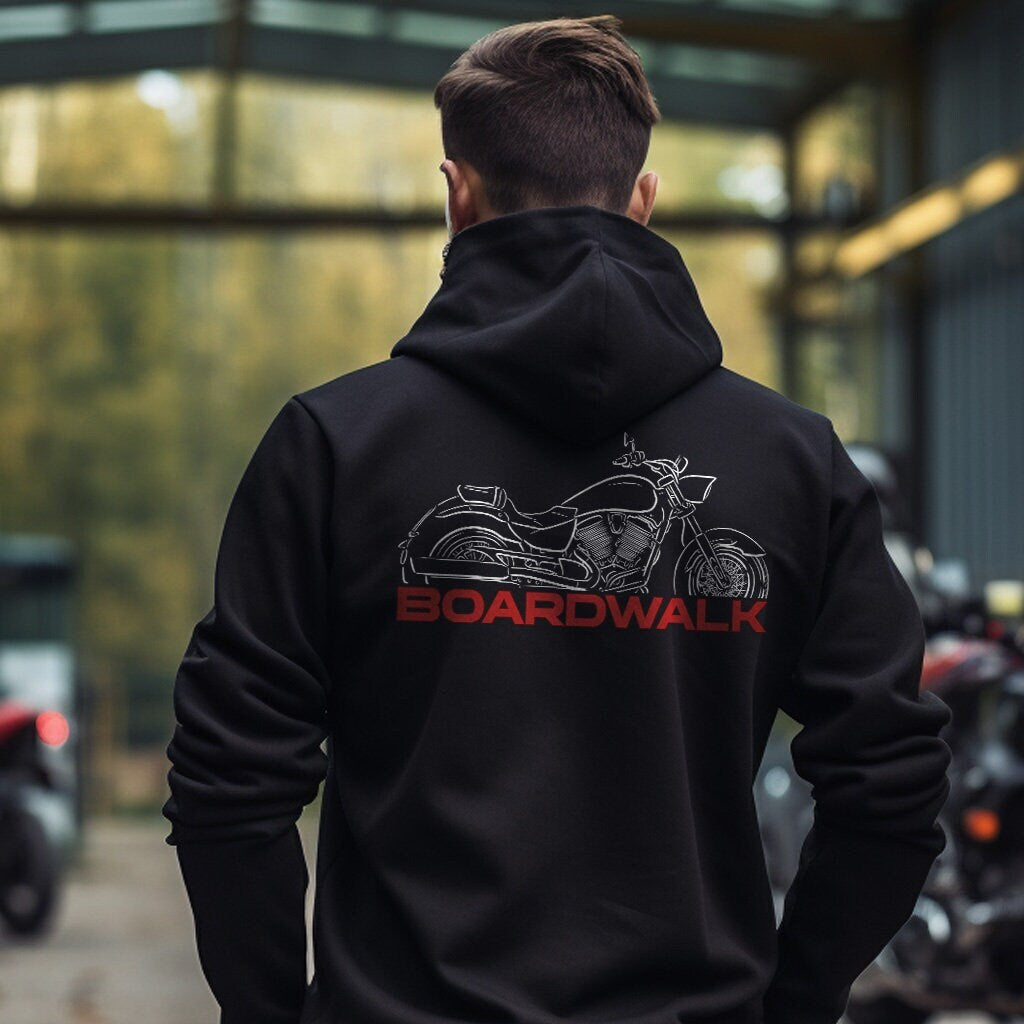 Victory Boardwalk Hoodie - Motorcycle Sweatshirt for Bikers