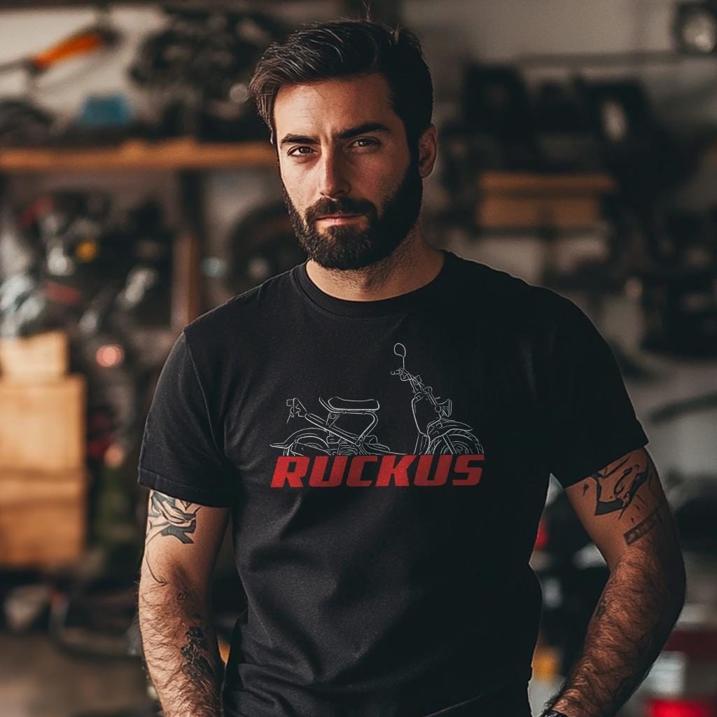 Honda Ruckus Inspired T-Shirt - Motorcycle Tee Shirt for Riders