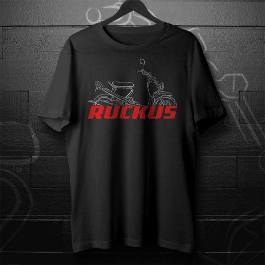 Honda Ruckus Inspired T-Shirt - Motorcycle Tee Shirt for Riders
