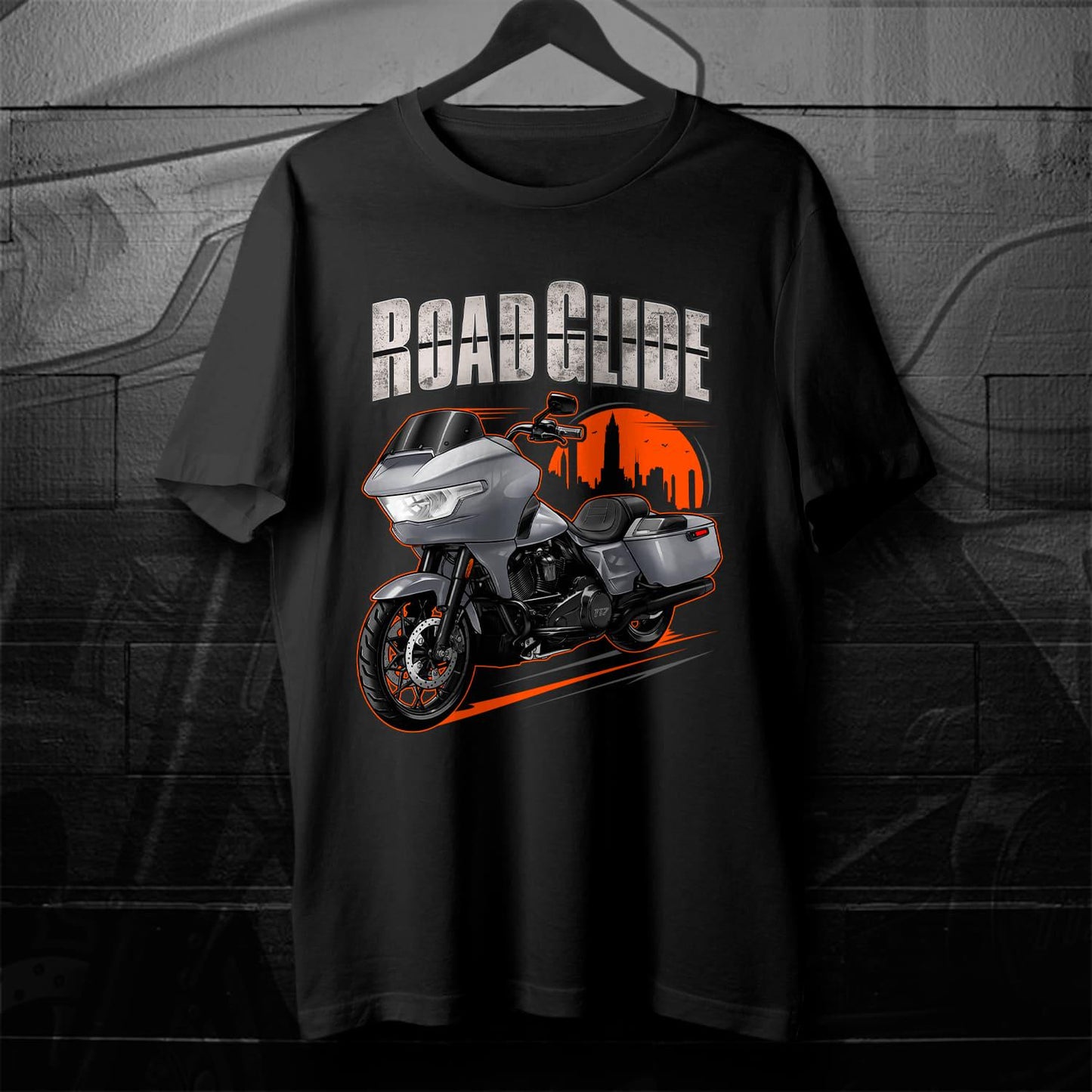 Harley Road Glide FLTRX 2024 Inspired T-Shirt - Biker Motorcycle Tee Shirt