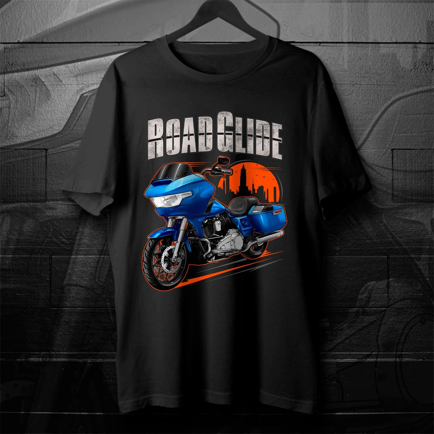 Harley Road Glide FLTRX 2024 Inspired T-Shirt - Biker Motorcycle Tee Shirt