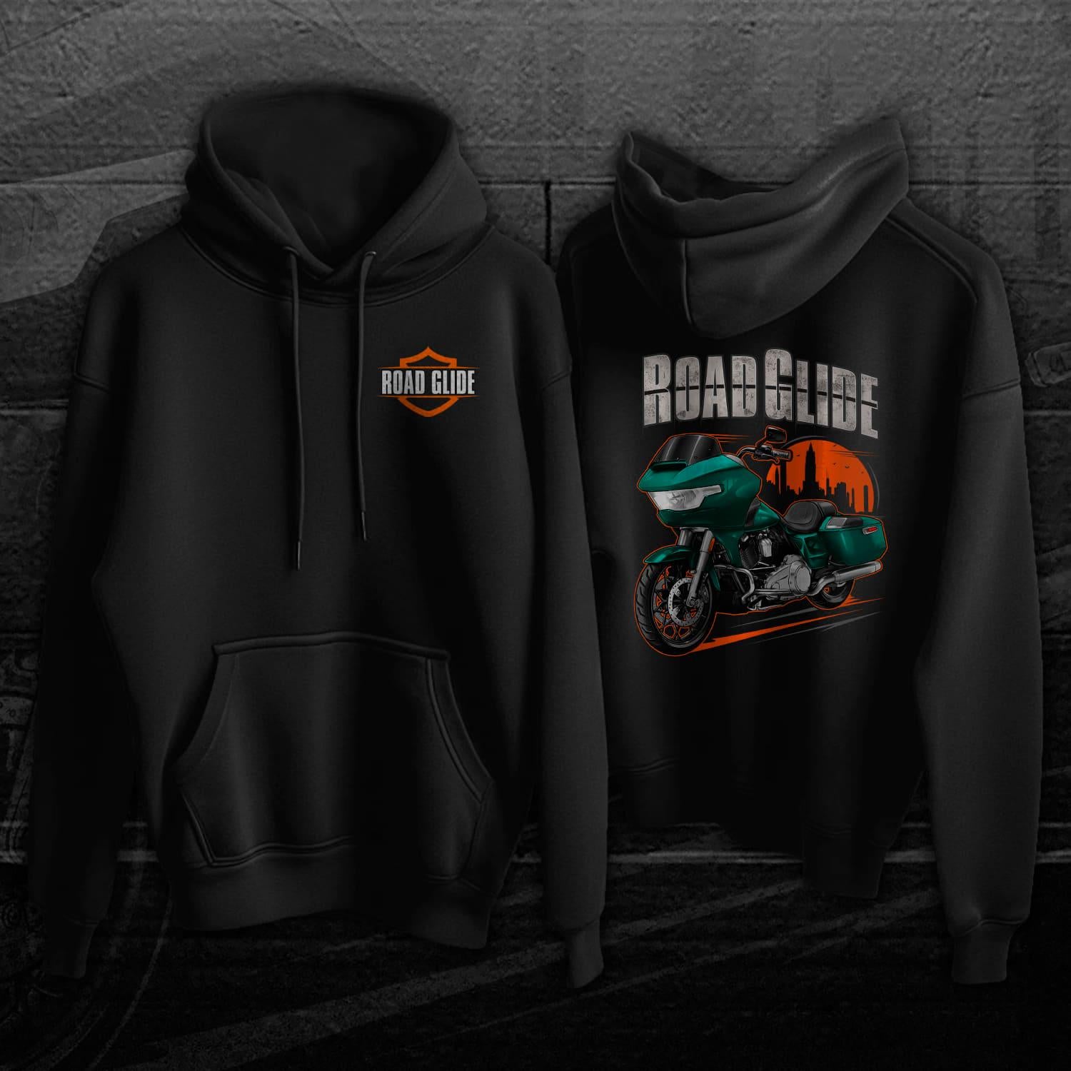Harley Road Glide FLTRX 2024 Inspired Hoodie - Biker Motorcycle Sweatshirt