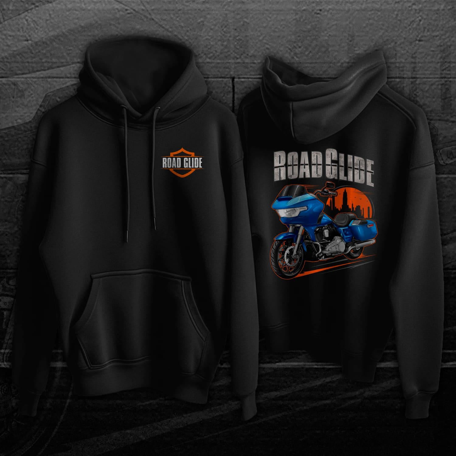 Harley Road Glide FLTRX 2024 Inspired Hoodie - Biker Motorcycle Sweatshirt