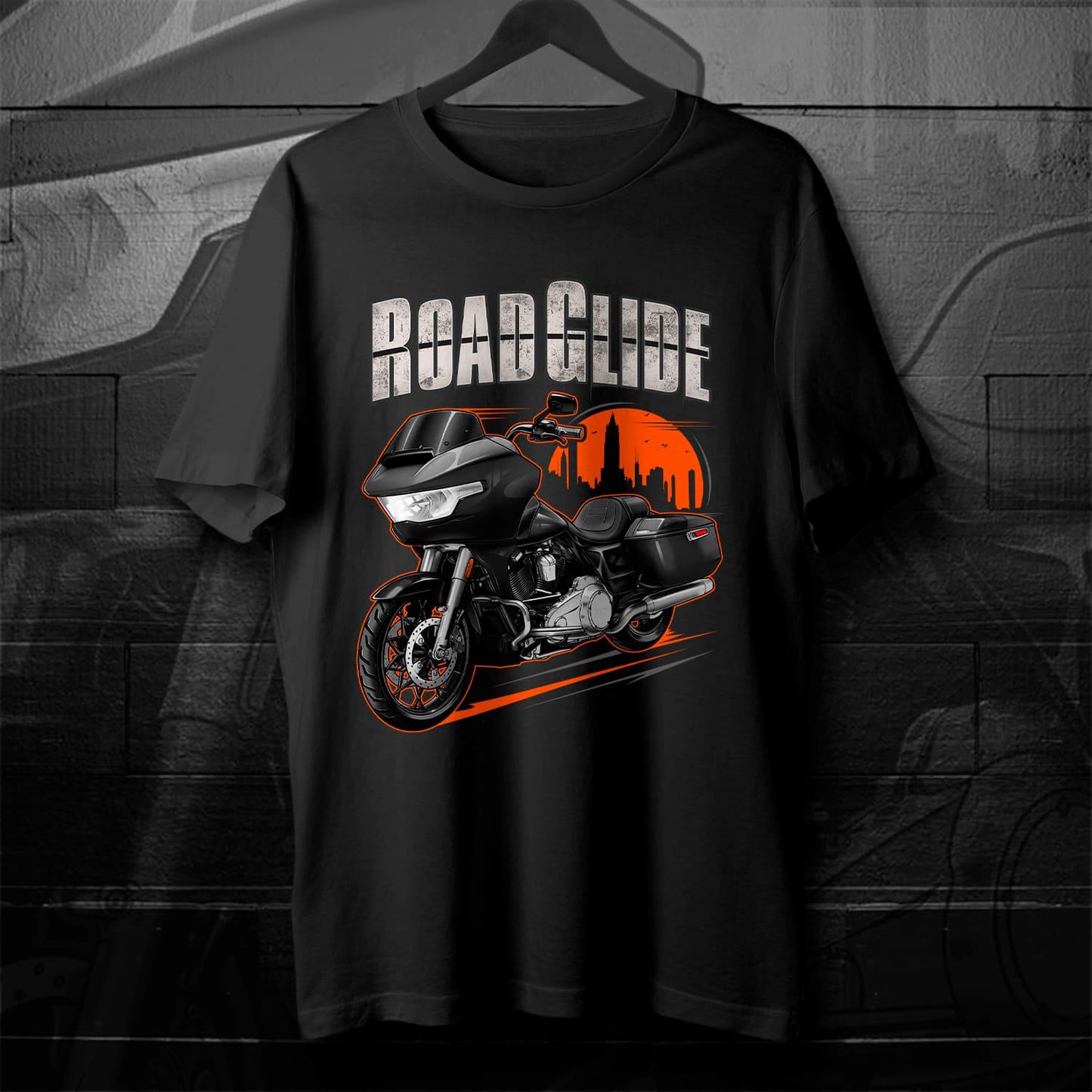 Harley Road Glide FLTRX 2024 Inspired T-Shirt - Biker Motorcycle Tee Shirt