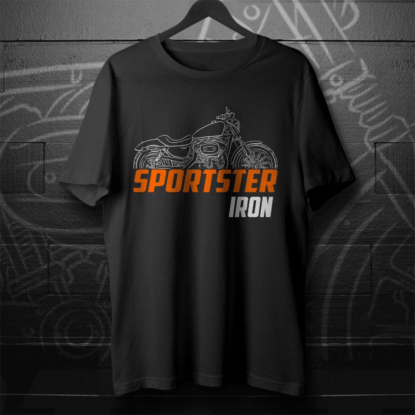 Harley-Davidson Sportster XL 883N Iron Inspired T-Shirt - Biker Motorcycle Tee Shirt