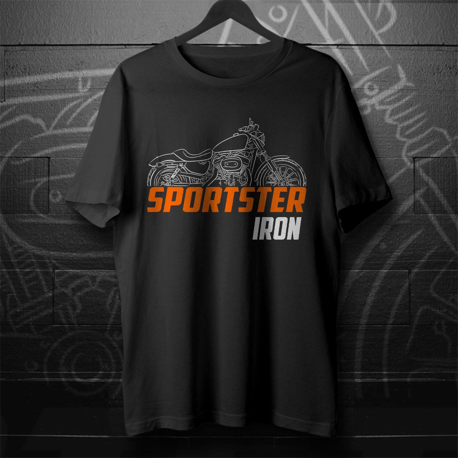 Harley-Davidson Sportster XL 883N Iron Inspired T-Shirt - Biker Motorcycle Tee Shirt