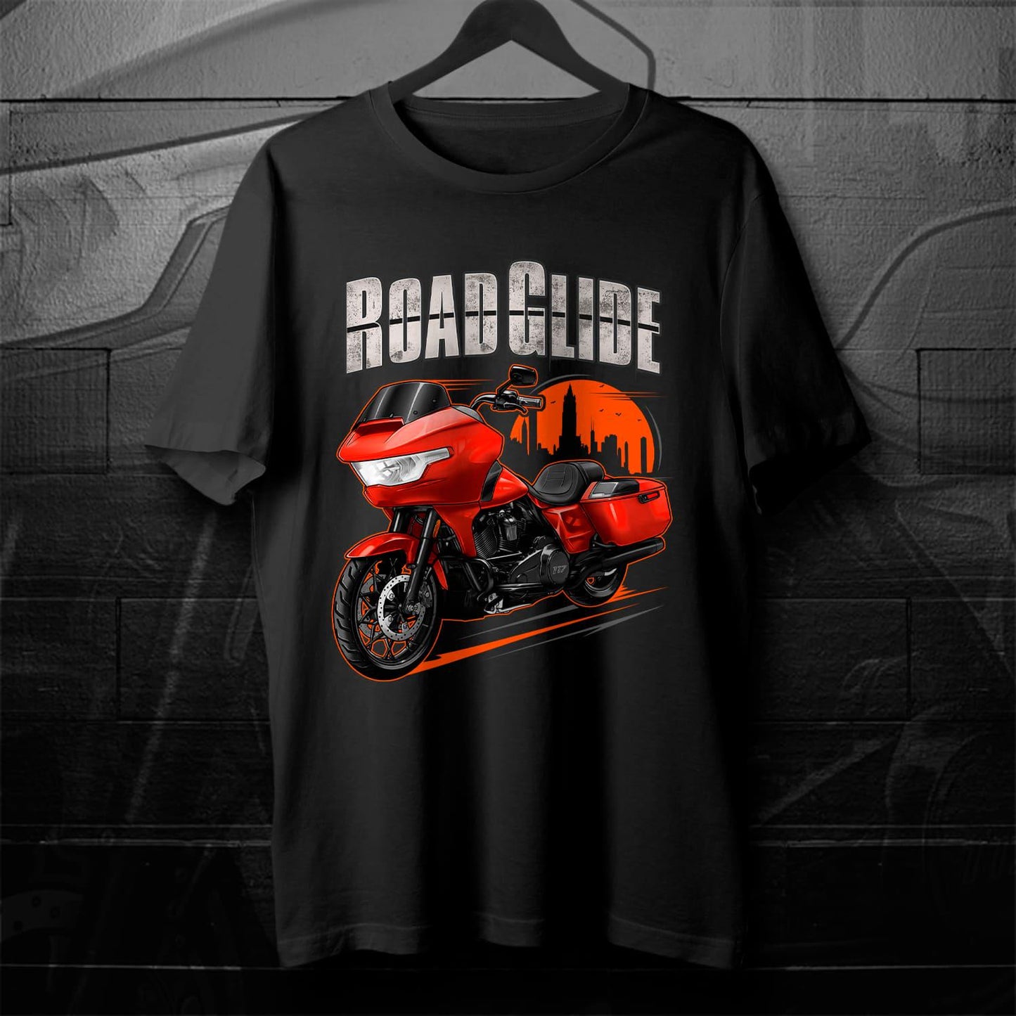 Harley Road Glide FLTRX 2024 Inspired T-Shirt - Biker Motorcycle Tee Shirt