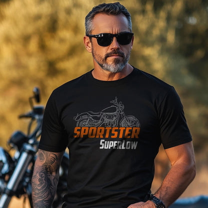 Harley-Davidson Sportster XL 883 SuperLow Inspired T-Shirt - Biker Motorcycle Tee Shirt