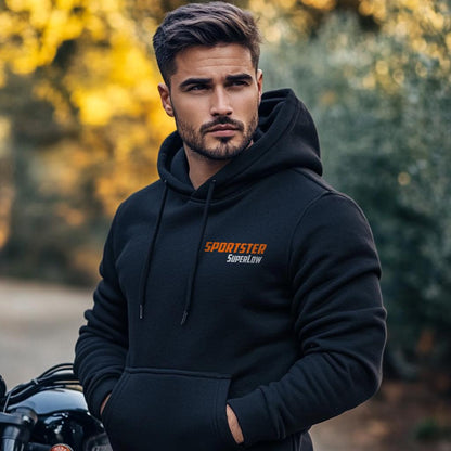 Harley-Davidson Sportster XL 883 SuperLow Inspired Hoodie - Biker Motorcycle Sweatshirt