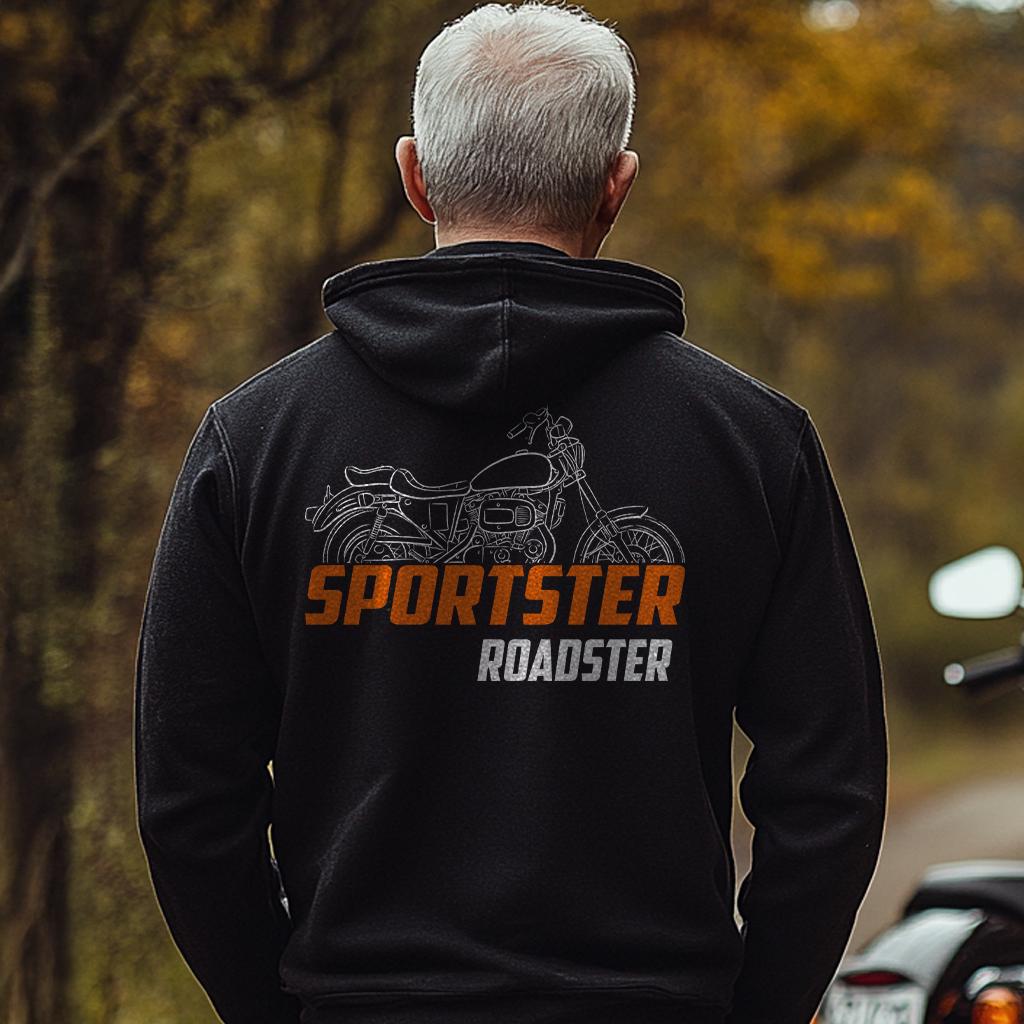 Harley-Davidson XLS 1000 Roadster Inspired Hoodie - Biker Motorcycle Sweatshirt