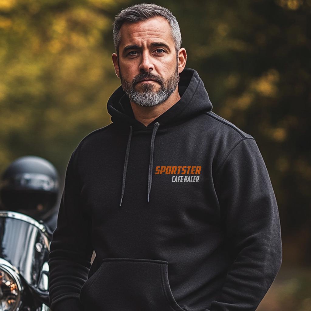 Harley-Davidson XLCR Cafe Racer 1000 Inspired Hoodie - Biker Motorcycle Sweatshirt