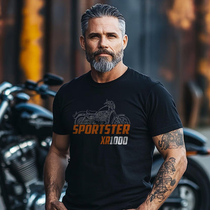 Harley-Davidson Sportster XR-1000 Inspired T-Shirt - Biker Motorcycle Tee Shirt