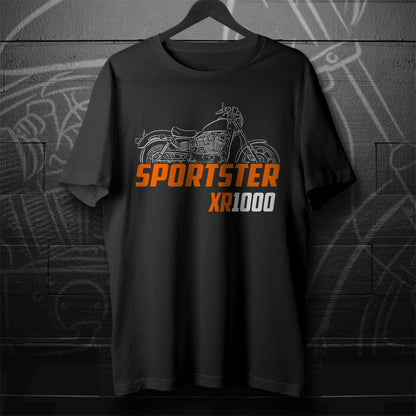 Harley-Davidson Sportster XR-1000 Inspired T-Shirt - Biker Motorcycle Tee Shirt