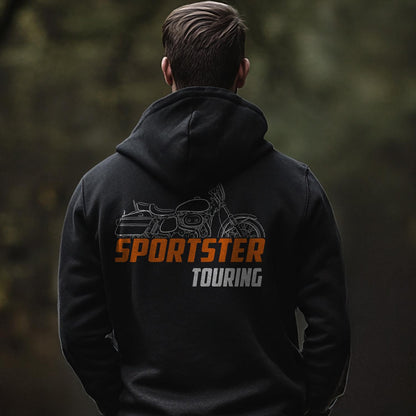 Harley-Davidson Sportster XLT 1000 Touring Inspired Hoodie - Biker Motorcycle Sweatshirt