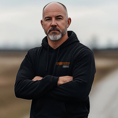 Harley-Davidson Sportster XLT 1000 Touring Inspired Hoodie - Biker Motorcycle Sweatshirt