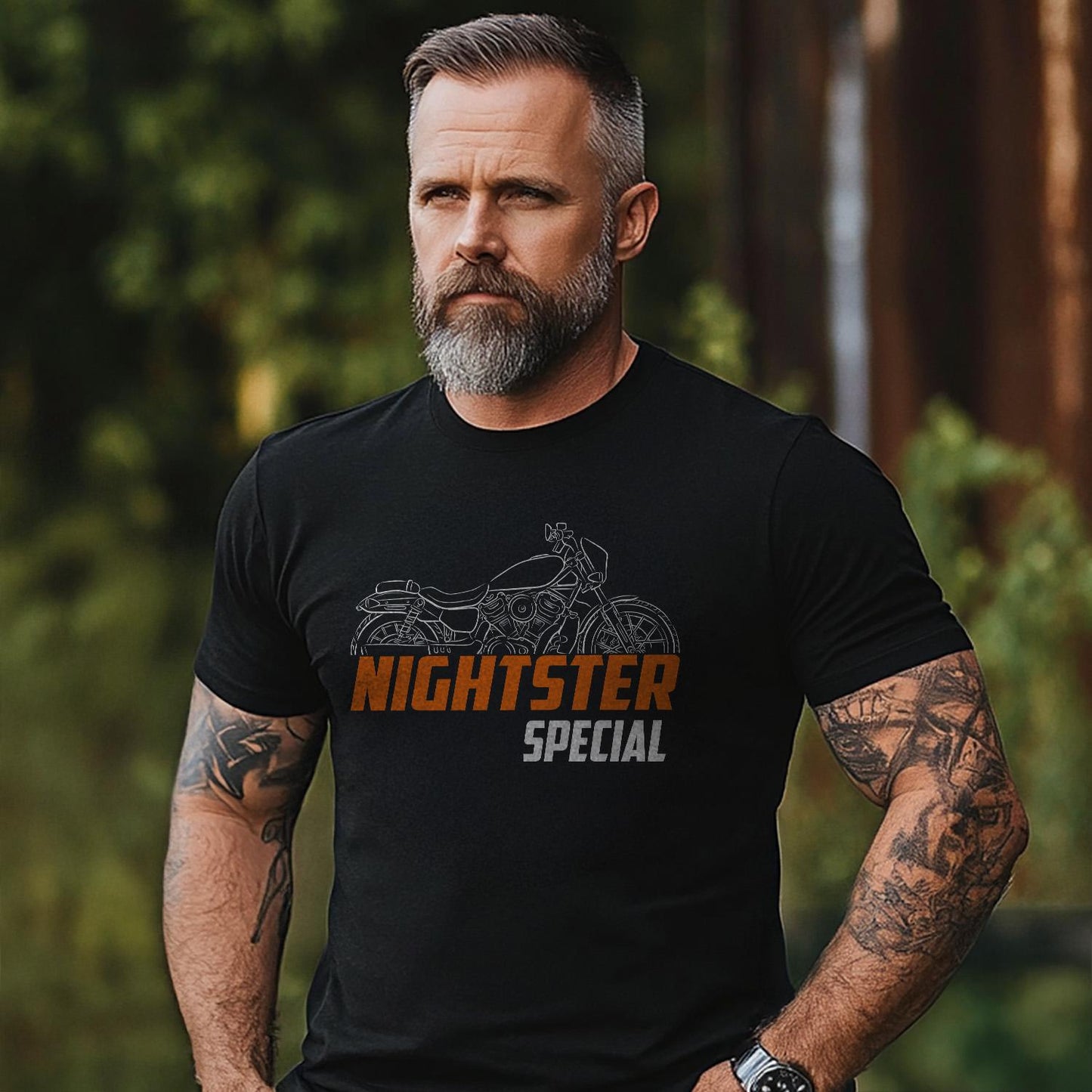 Harley-Davidson Nightster Special Inspired T-Shirt - Biker Motorcycle Tee Shirt