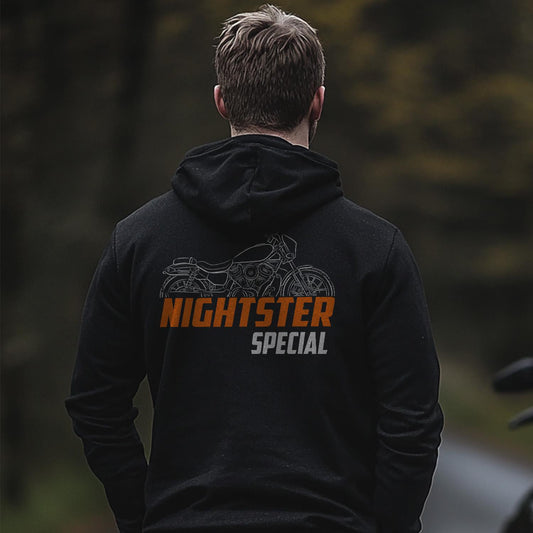 Harley-Davidson Nightster Special Inspired Hoodie - Biker Motorcycle Sweatshirt