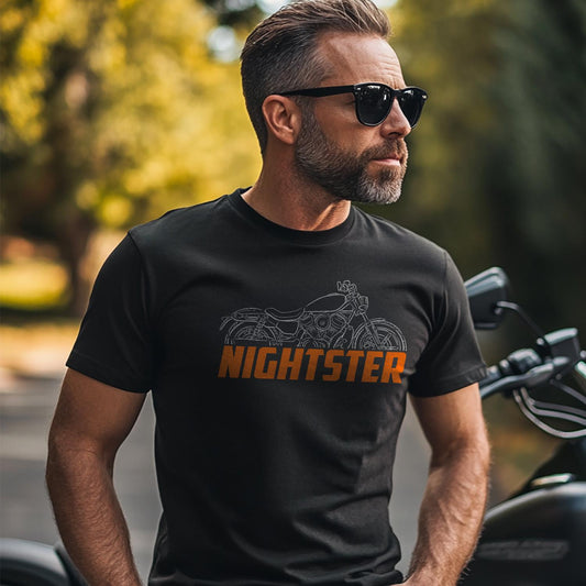 Harley-Davidson Nightster Inspired T-Shirt - Biker Motorcycle Tee Shirt
