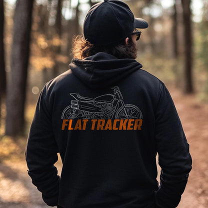 Harley-Davidson XG750R Flat Tracker Inspired Hoodie - Biker Motorcycle Sweatshirt