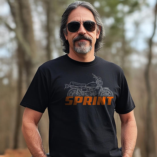 Harley-Davidson Sprint GT 350 Inspired T-Shirt - Biker Motorcycle Tee Shirt