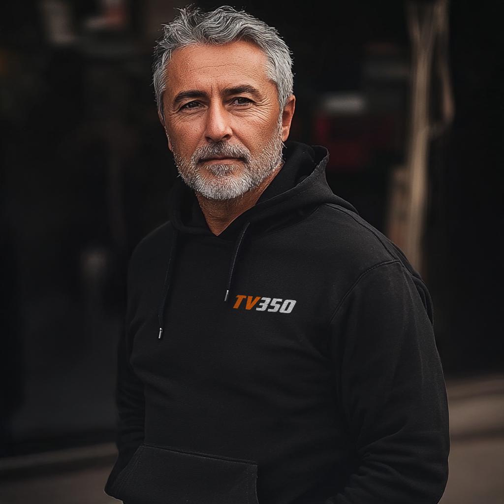 Harley-Davidson TV 350 1972 Inspired Hoodie - Biker Motorcycle Sweatshirt