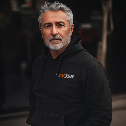 Harley-Davidson TV 350 1972 Inspired Hoodie - Biker Motorcycle Sweatshirt