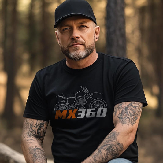 Harley-Davidson MX 360 Inspired T-Shirt - Biker Motorcycle Tee Shirt
