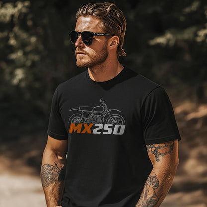 Harley-Davidson MX 250 Inspired T-Shirt - Biker Motorcycle Tee Shirt