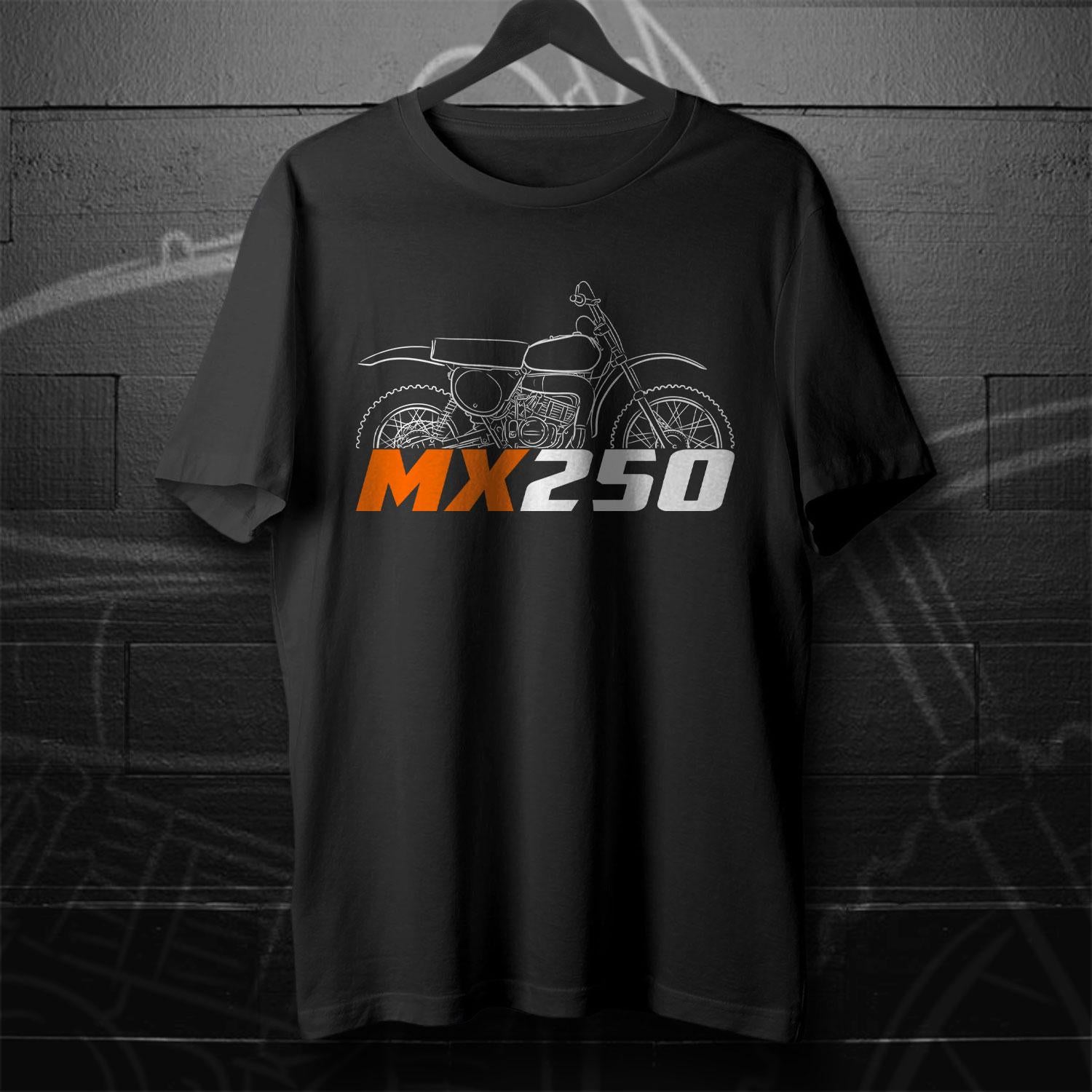Harley-Davidson MX 250 Inspired T-Shirt - Biker Motorcycle Tee Shirt