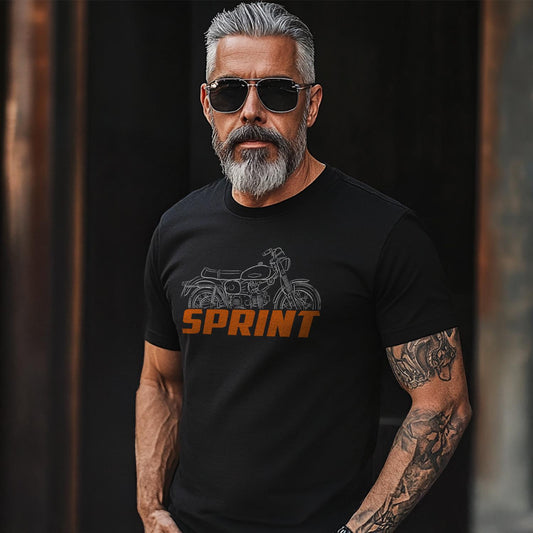 Harley-Davidson GTS 350 Inspired T-Shirt - Biker Motorcycle Tee Shirt