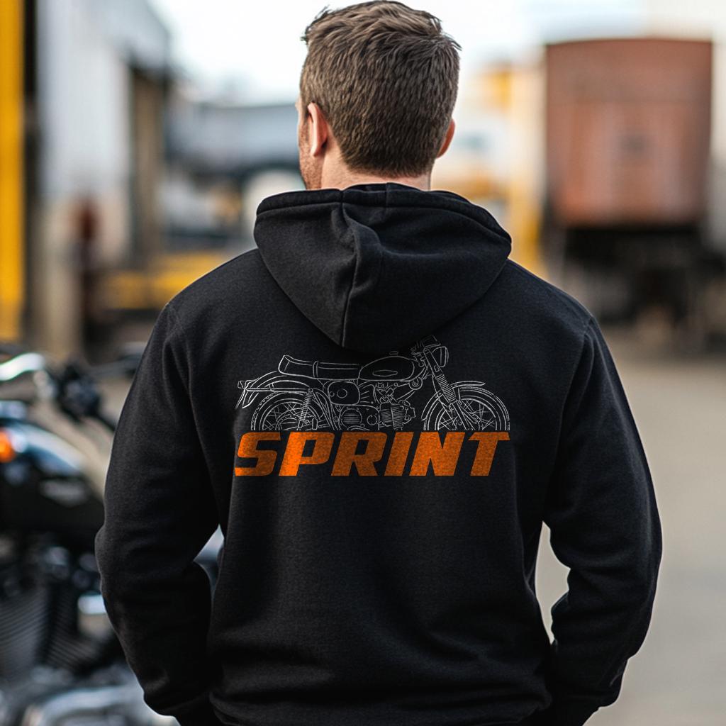 Harley-Davidson GTS 350 Inspired Hoodie - Biker Motorcycle Sweatshirt