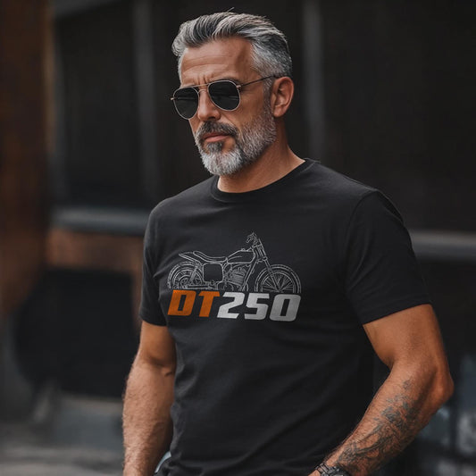 Harley-Davidson DT 250 1977 Inspired T-Shirt - Biker Motorcycle Tee Shirt
